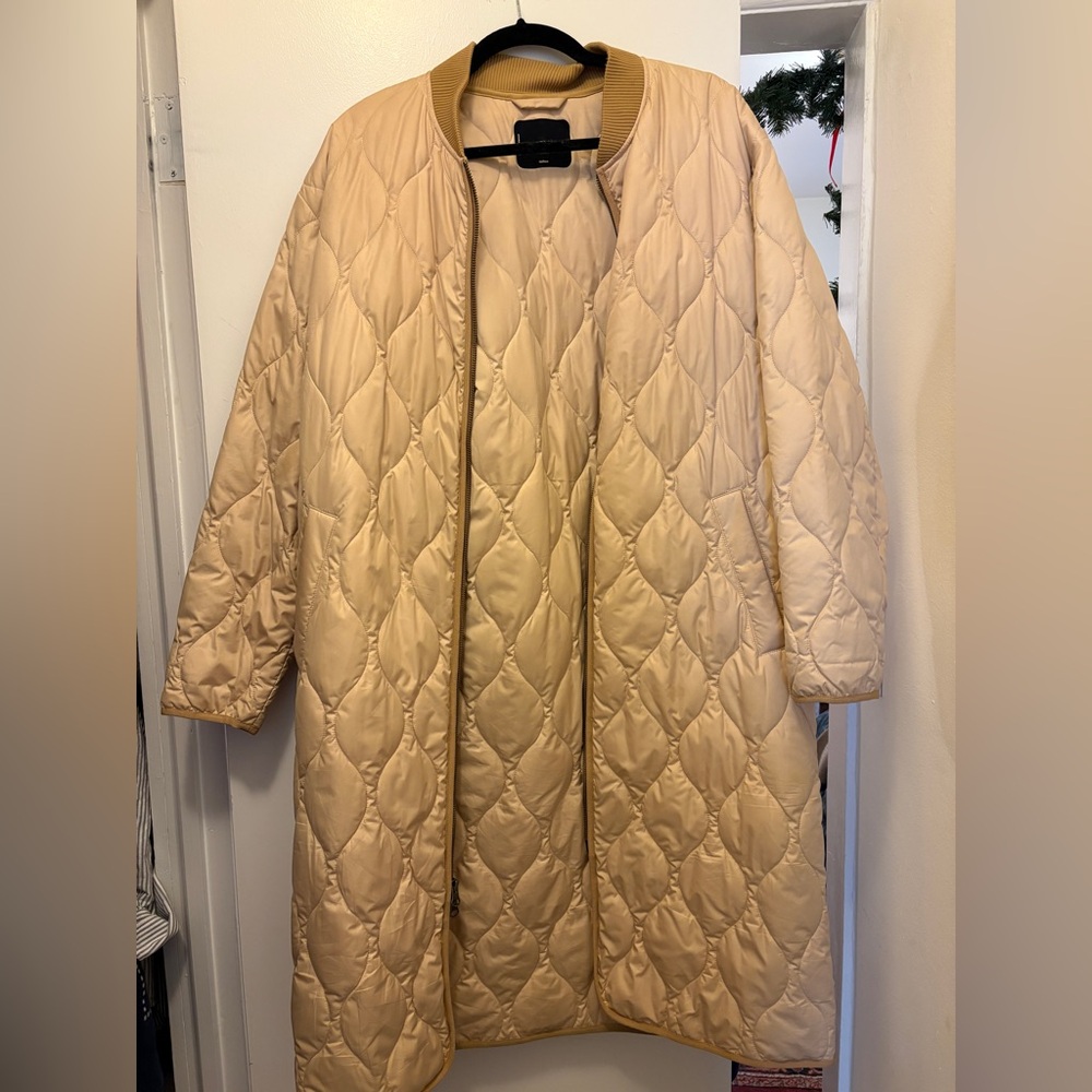 Everlane ReNew Long-Liner Quilted Coat